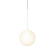 Pablo Designs Bola Sphere 10" LED Pendant - Matte White
