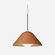 Pablo Designs Bola Bell 20 LED Pendant - Clay/Black