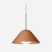 Pablo Designs Bola Bell 20 LED Pendant - Clay/Chrome