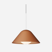 Pablo Designs Bola Bell 20 LED Pendant - Clay/White