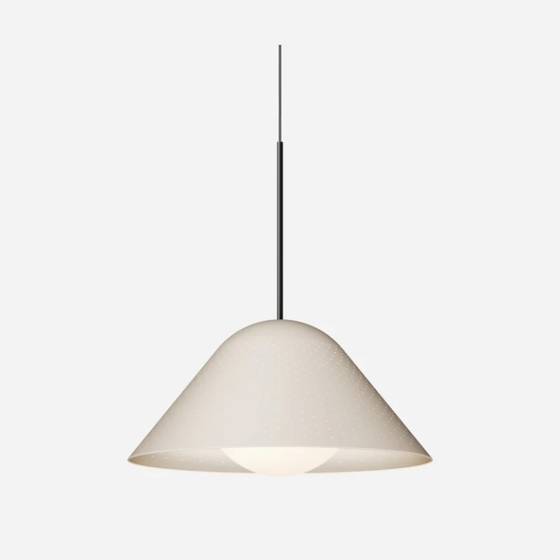 Pablo Designs Bola Bell 20 LED Pendant - Sand/Black