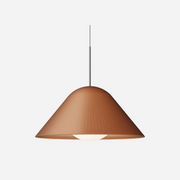 Pablo Designs Bola Bell 30 LED Pendant - Clay/Chrome