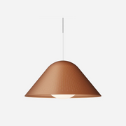 Pablo Designs Bola Bell 30 LED Pendant - Clay/White