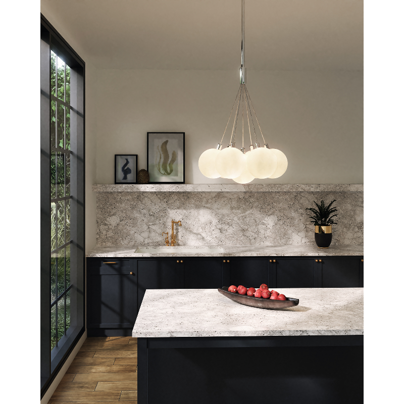 Kuzco CH3117 Bolla 7-lt 17" LED Chandelier