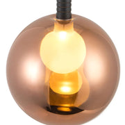 Kuzco PD3106 Bolla 1-lt 6" LED Pendant - Brushed Gold/Copper