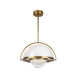 Kuzco PD20716-UNV Bowery 1-lt 16" LED Pendant - Vintage Brass