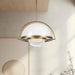 Kuzco PD20716-UNV Bowery 1-lt 16" LED Pendant - Vintage Brass