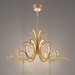 Schonbek Beyond BPD17539 Lombardy 6-lt 39" LED Pendant, CCT Selectable - Aged Brass