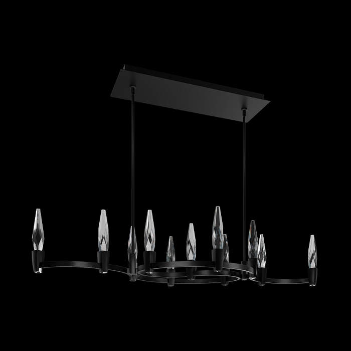 Schonbek Beyond BPD20548 Twirl 11-lt 48" LED Pendant, CCT Selectable