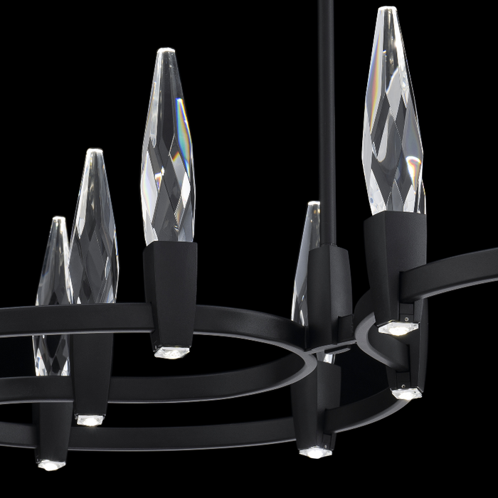 Schonbek Beyond BPD20548 Twirl 11-lt 48" LED Pendant, CCT Selectable