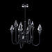 Schonbek Beyond BPD25534 Plumeria 8-lt 34" LED Pendant, CCT Selectable - Black