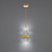 Schonbek Beyond BPD40513 Silo 1-lt 6" LED Pendant, CCT Selectable - Aged Brass