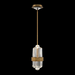 Schonbek Beyond BPD40513 Silo 1-lt 6" LED Pendant, CCT Selectable - Aged Brass