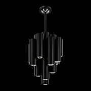 Schonbek Beyond BPD41521 Tamara 16-lt 21" LED Pendant, CCT Selectable - Black