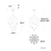 Schonbek Beyond BPD41526 Tamara 16-lt 26" LED Pendant, CCT Selectable