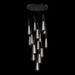 Schonbek Beyond BPD66215 Devotion 15-lt 23" LED Pendant, CCT Selectable - Black