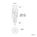 Schonbek Beyond BPD66215 Devotion 15-lt 23" LED Pendant, CCT Selectable