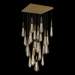 Schonbek Beyond BPD66225S Devotion 25-lt 28" LED Pendant, CCT Selectable - Aged Brass