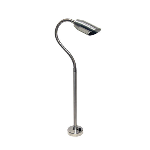 Focus Industries BQ02 Series Angled Bullet 7W LED BBQ Light with Flex Deck Base, 550 Lumen