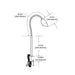 Focus Industries BQ02 Series Angled Bullet 7W LED BBQ Light with Clamp Base, 550 Lumen