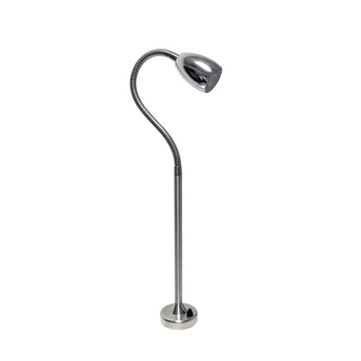 Focus Industries BQ01 Series Threaded Egg 7W LED BBQ Light with Flex Deck Base, 3000K, 550 Lumen