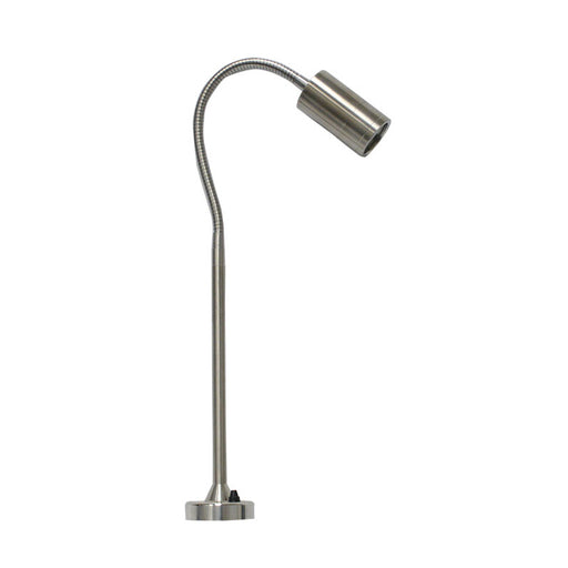 Focus Industries BQ03 Series Threaded Cylinder 7W LED BBQ Light with Flex Deck Base, 3000K, 550 Lumen