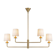 Alora Mood CH497445 Bridgette 4-lt 45" Chandelier - Brushed Gold