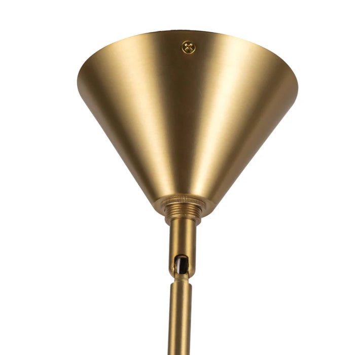 Alora Mood CH497445 Bridgette 4-lt 45" Chandelier - Brushed Gold