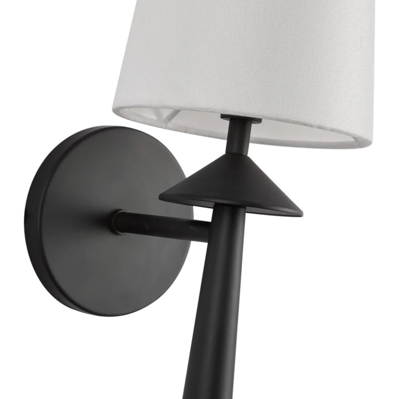 Alora Mood WV497106 Bridgette 1-lt 18" Tall Vanity Light - Matte Black