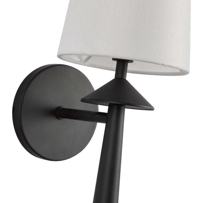 Alora Mood WV497106 Bridgette 1-lt 18" Tall Vanity Light - Matte Black