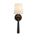 Alora Mood WV497106 Bridgette 1-lt 18" Tall Vanity Light - Matte Black