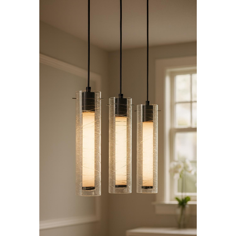 AFX BRIP04LAJUD Bari 3-lt 36" LED Linear Pendant