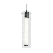 AFX BRIP04LAJUD Bari 1-lt 4" LED Pendant - Black