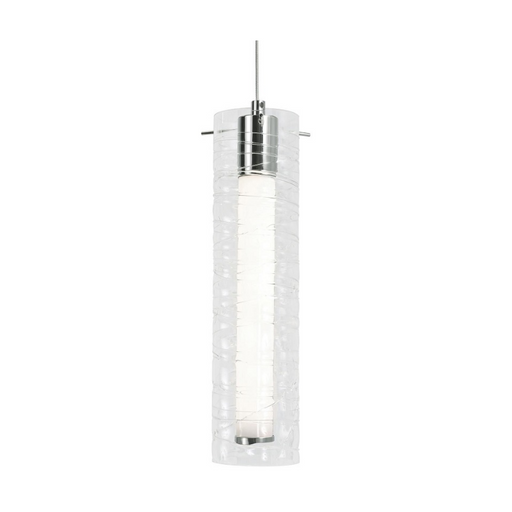AFX BRIP04LAJUD Bari 1-lt 4" LED Pendant - Polished Chrome