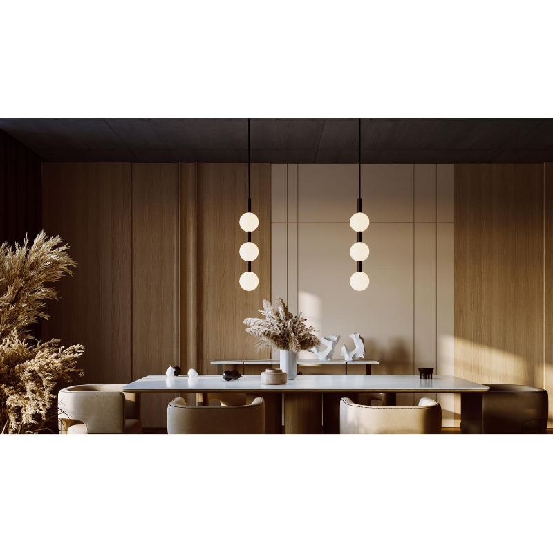 AFX BRQP32LAJUD Baroque 3-lt 6" LED Pendant