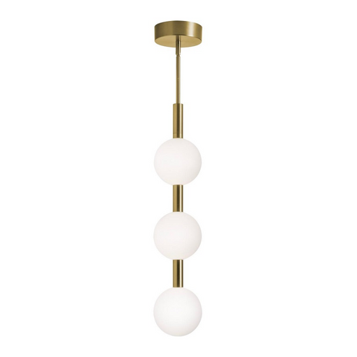 AFX BRQP32LAJUD Baroque 3-lt 6" LED Pendant - Light Antique Brass