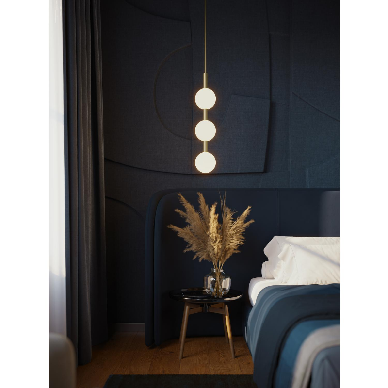 AFX BRQP32LAJUD Baroque 3-lt 6" LED Pendant