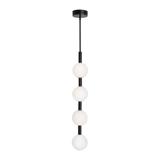AFX BRQP42LAJUD Baroque 4-lt 6" LED Pendant - Black