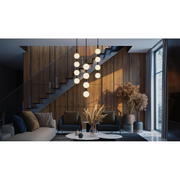AFX BRQP42LAJUD Baroque 4-lt 6" LED Pendant
