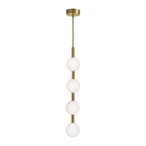 AFX BRQP42LAJUD Baroque 4-lt 6" LED Pendant - Light Antique Brass