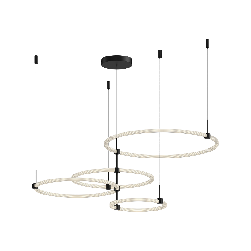 Kuzco CH24755 Bruni 4-lt 55" LED Chandelier