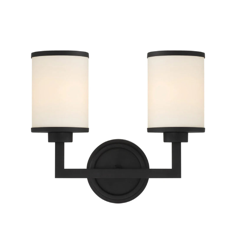 Crystorama BRY-8002 Bryant 2-lt 15" Wall Sconce
