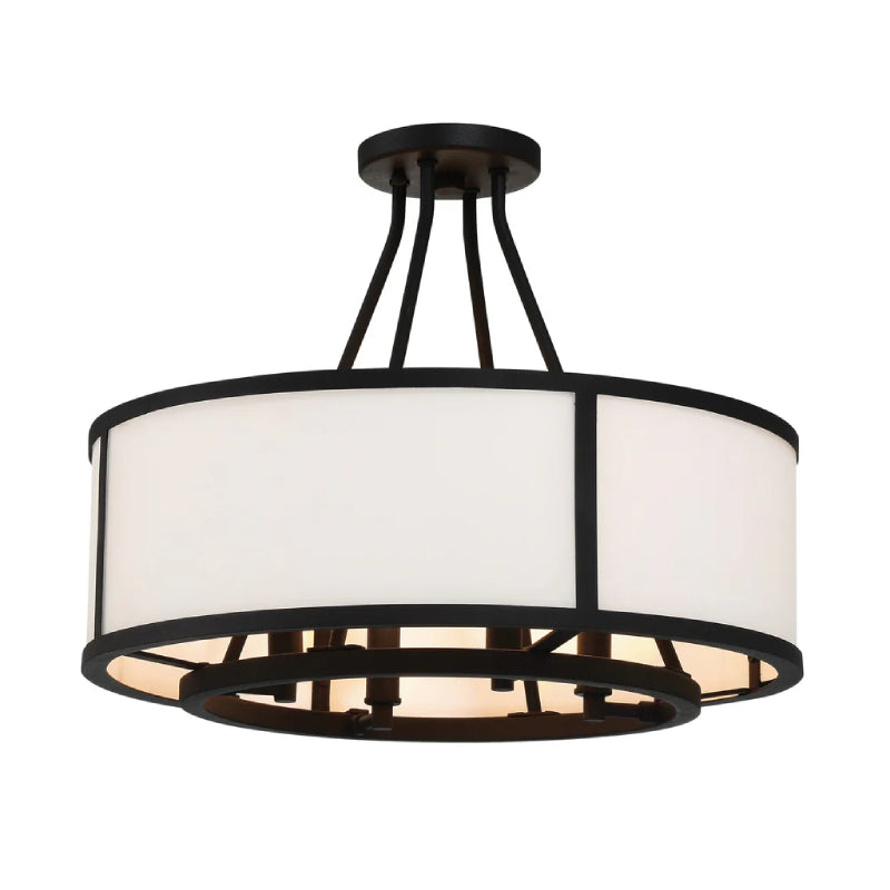 Crystorama BRY-8004-CEILING Bryant 4-lt 18" Semi Flush Mount