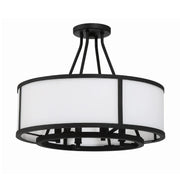 Crystorama BRY-8004-CEILING Bryant 4-lt 18" Semi Flush Mount