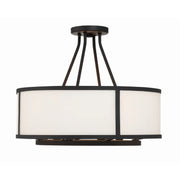 Crystorama BRY-8004-CEILING Bryant 4-lt 18" Semi Flush Mount