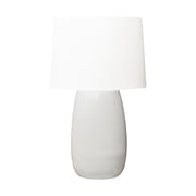 Visual Comfort BT1081 Roma 1-lt 30" Tall LED Table Lamp - White Crackle