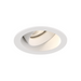 Eurofase BTGO-1R-T Baby Tango 1 Light 10W Round LED Flat Gimbal Trim, Frosted Lens - White