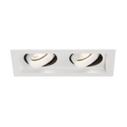 Eurofase BTGO-2-T Baby Tango 2 Light 10W LED Flat Gimbal Trim, Frosted Lens - White