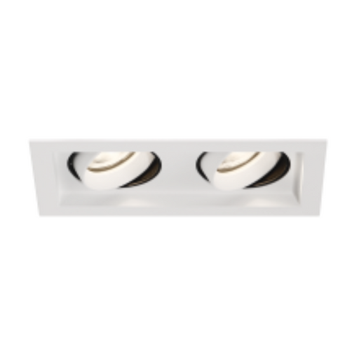 Eurofase BTGO-2-T Baby Tango 2 Light 20W LED Flat Gimbal Trim, Solite Lens - White