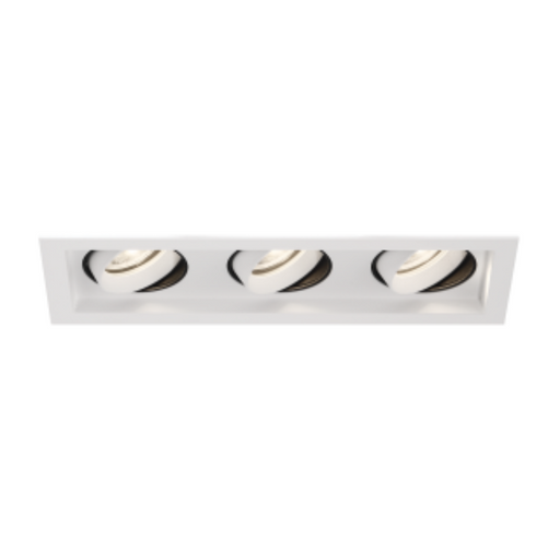 Eurofase BTGO-3-T Baby Tango 3 Light 15W LED Flat Gimbal Trim, Frosted Lens - White